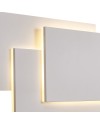 TAHITI XL * APLIQUE GRANDE LED CUADRADOS 36W - BLANCO - 3000K